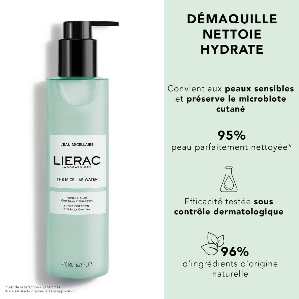 Facial Make Up Remover Lierac L'Eau Micellaire 50 ml