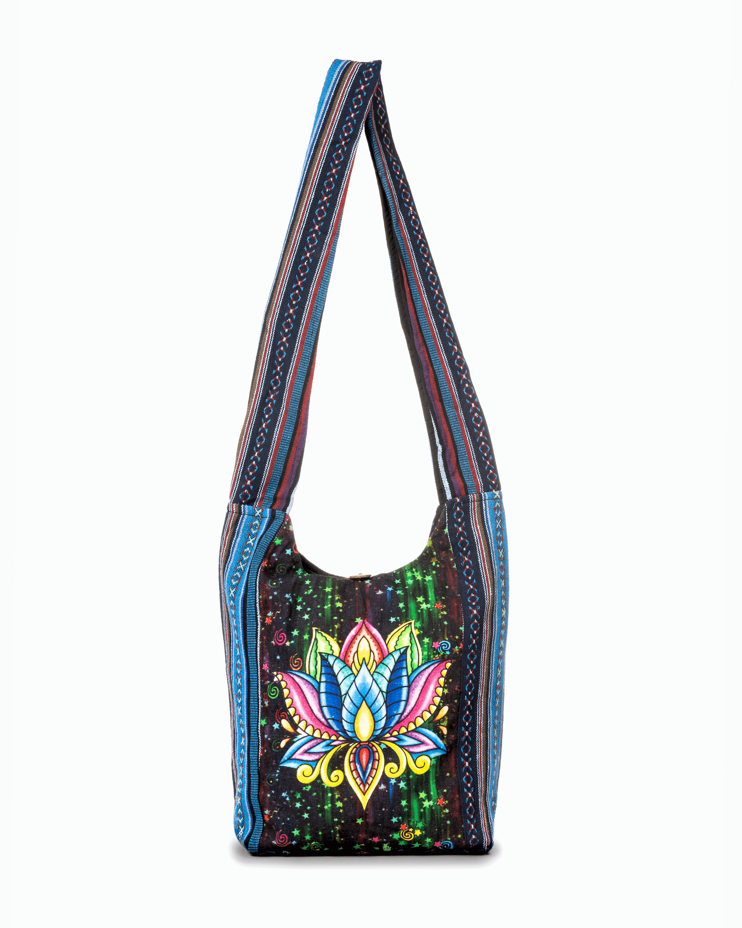 Kathmandu Collection Lotus Handmade Hobo Bag